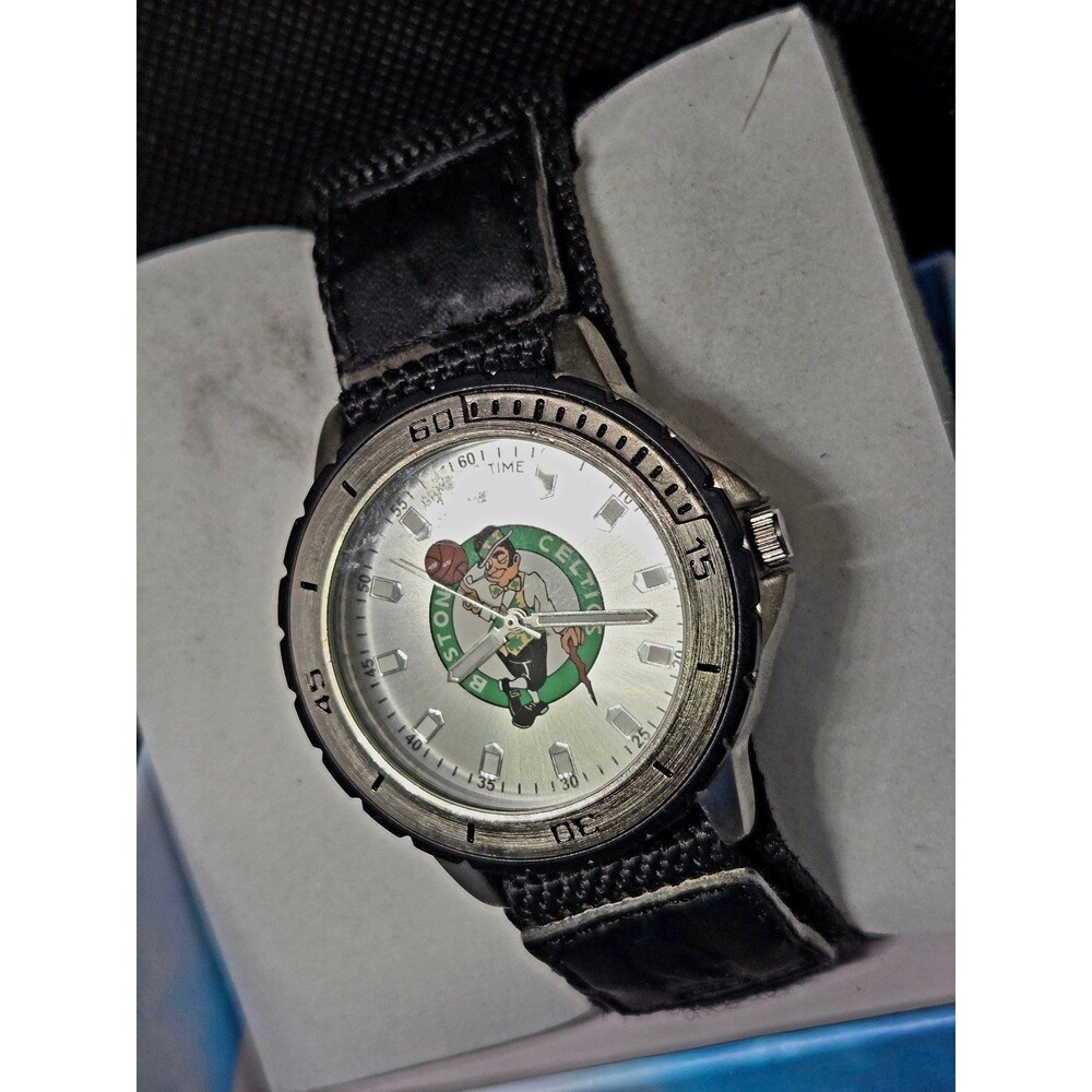 Vintage NBA Game Time Veteran Series Boston Celtics Wristwatch